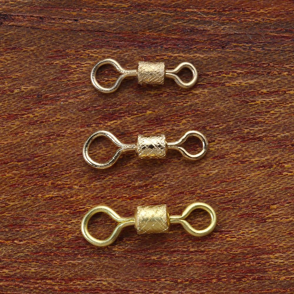 YOLA Set 100 Khuyên Nối Câu Cá Bằng Thép Không Gỉ Mới