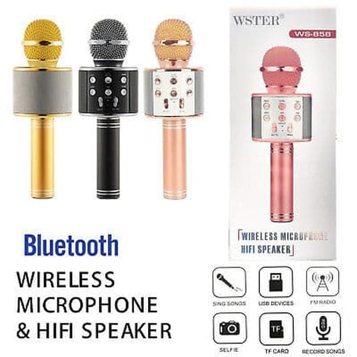 Micro Bluetooth Wster Ws-858