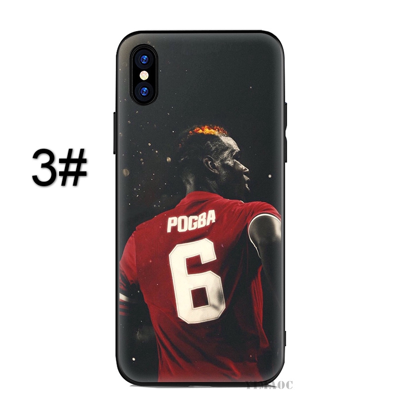 Soft Case IPhone XS Max XR 8 7 Plus 6 6S 5S SE Paul Pogba