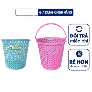 Sọt nhựa tròn không quai, có quai Châu Hưng, cỡ nhí, nhỏ, lớn, lớn quai đủ size, màu đỏ, xanh lá, dương, hồng bền đẹp