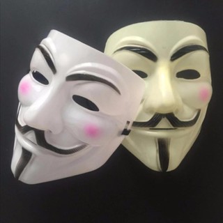 Mặt nạ Hacker mặt nạ Anonymous  Màu Vàng