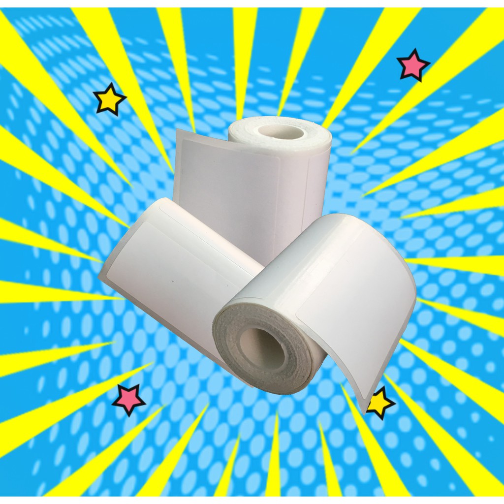 Giấy in nhiệt - in tem nhãn đủ kích thước dành cho máy PeriPage A6