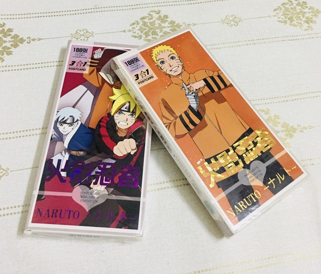 Bộ 188 ảnh poscard anime naruto, postcard naruto