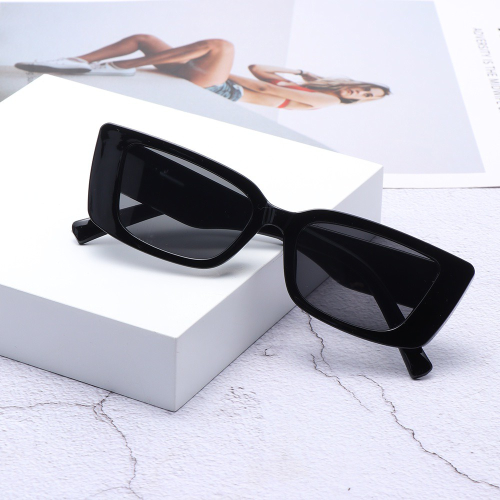 Kính mát gọng vuông chống tia UV 400 thời trang cho nữ Mihan1
