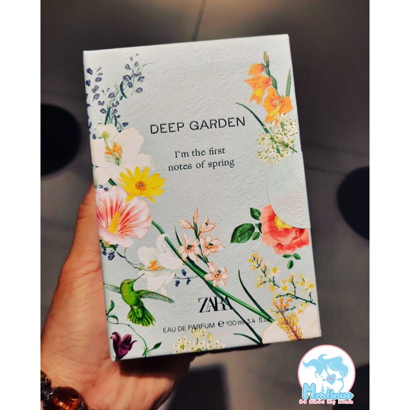 SET NƯỚC HOA ZARA- LIGHTY BLOOM- DEEP GARDEN 60ML