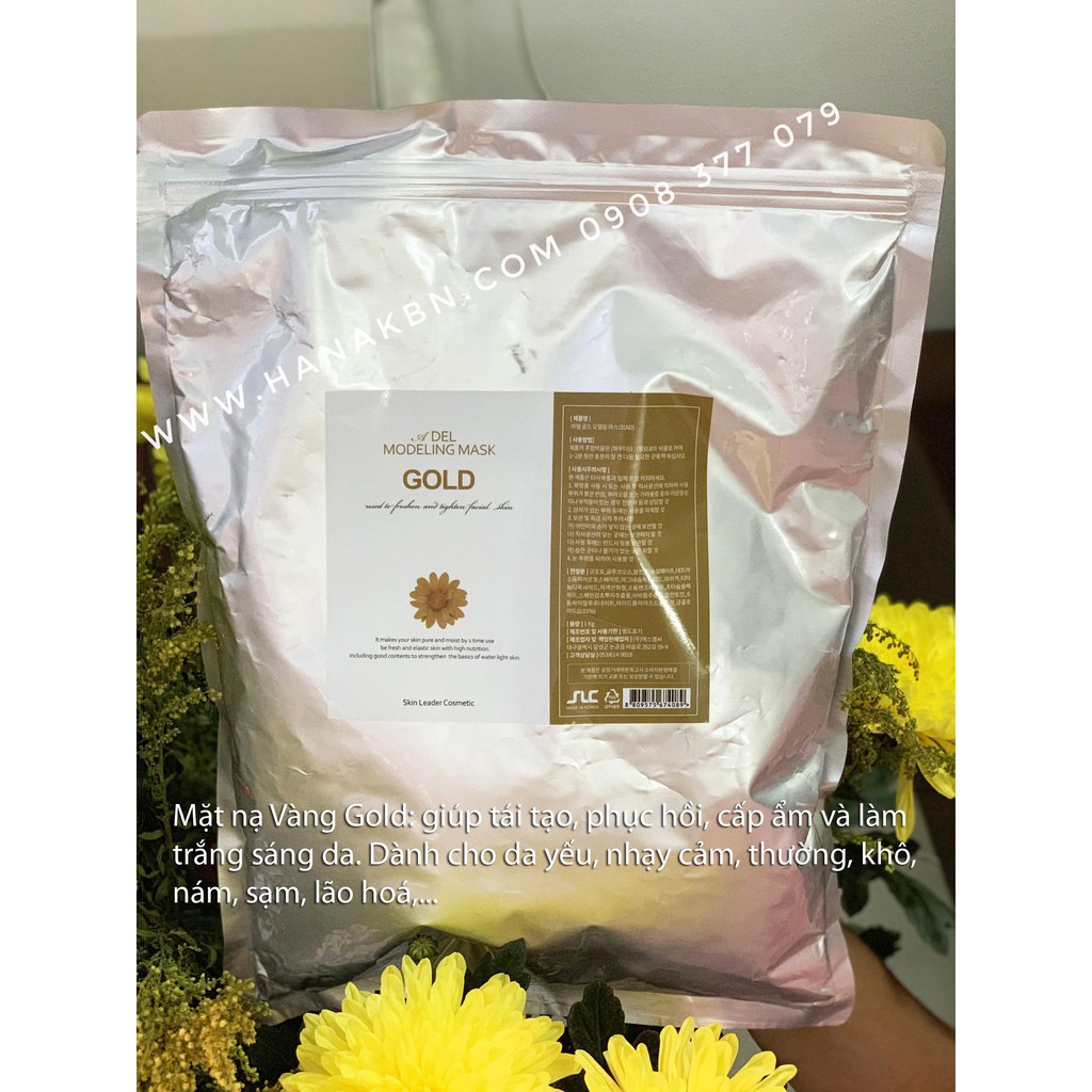 Mặt Nạ Vàng - Mặt Nạ Bột Dẻo Adel Mask Hàn Quốc