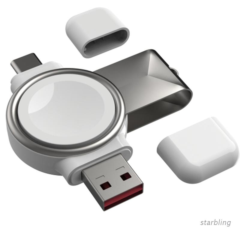 Đế sạc nhanh ko dây USB cho đ/hồ táo Series SE 1 6 3 5 4 2