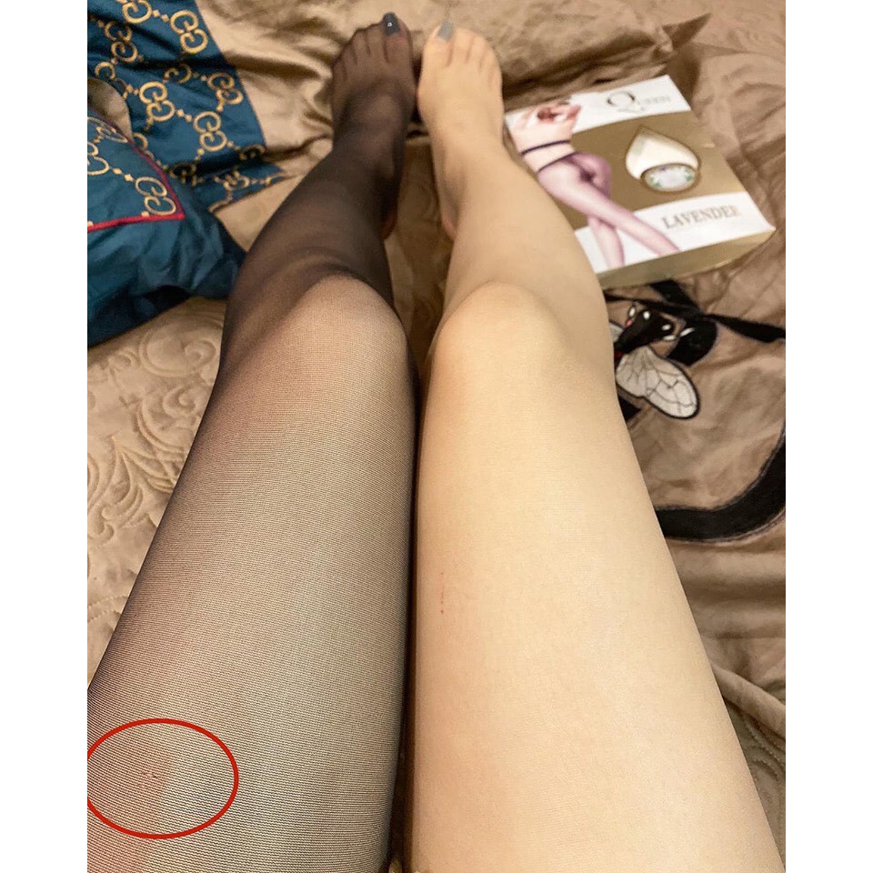 Trong Veo- Tất Queen Thơm Siêu Thật Chân, Siêu Dai, Siêu Trong