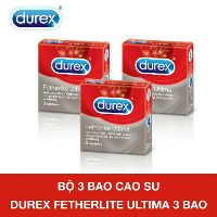 Bộ 3h Baocaosu Durex Ultima 3 chiếc