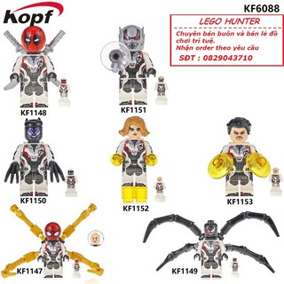 Lego Minifigures Marvel Avenger End Game nhân vật Dr.stranges Black Widow Black panther Deadpool Venom Spider-man antman