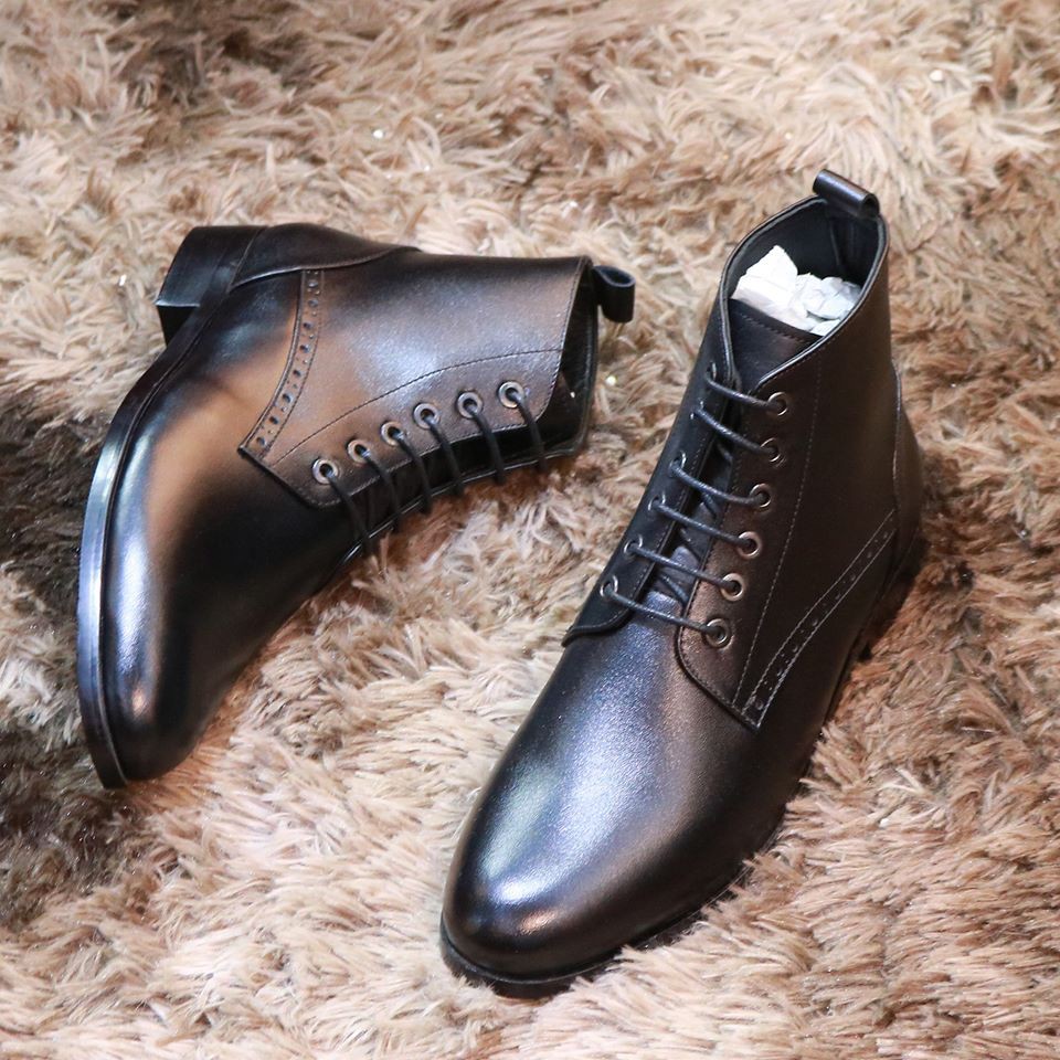 Giày nam Chelsea Boots DA BÒ Đế Phíp VNNK BẢO HÀNH TRỌN ĐỜI