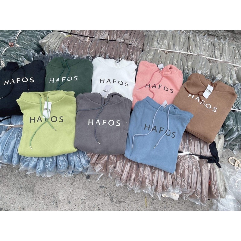 Áo hoodie nỉ cotton Hafos HT12