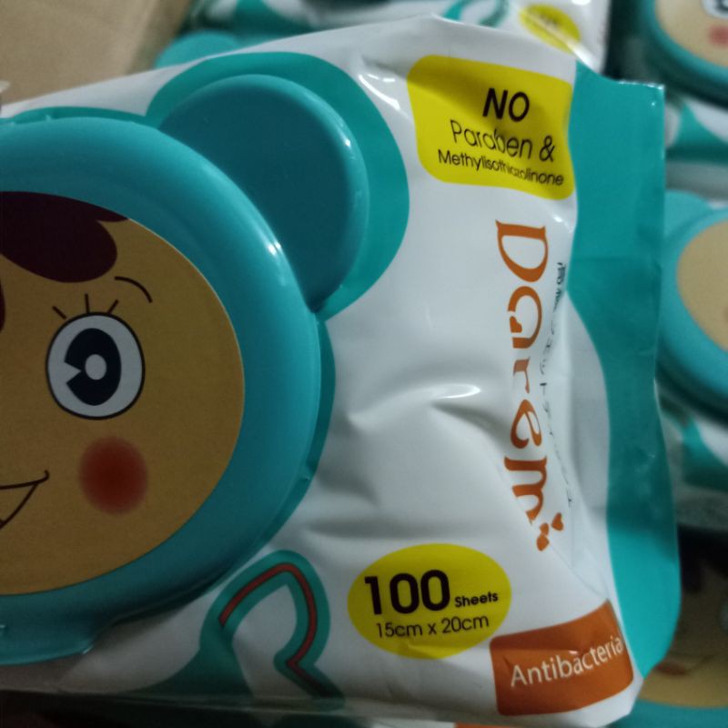 KHĂN ƯỚT DOREMI SIÊU DÀY, KHỔ TO, KO MÙI AN TOAN CHO BÉ