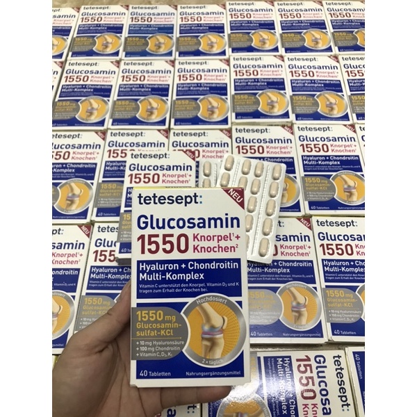 Viên uống bổ xương khớp glucosamin 1550  tetesept