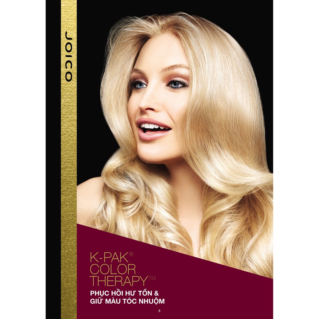 Dầu Gội Phục Hồi Hư Tổn Giữ Màu Tóc Nhuộm JOICO KPAK Color Therapy Shampoo 300ml