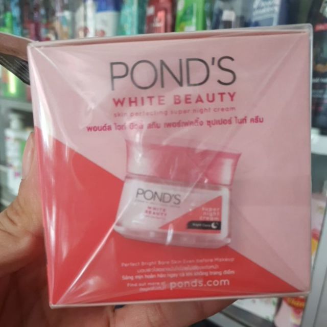 KEM DƯỠNG DA PONDS ĐÊM MẪU MỚI 50GR_TRẮNG HỒNG,MỜ ĐỐM NÂU!