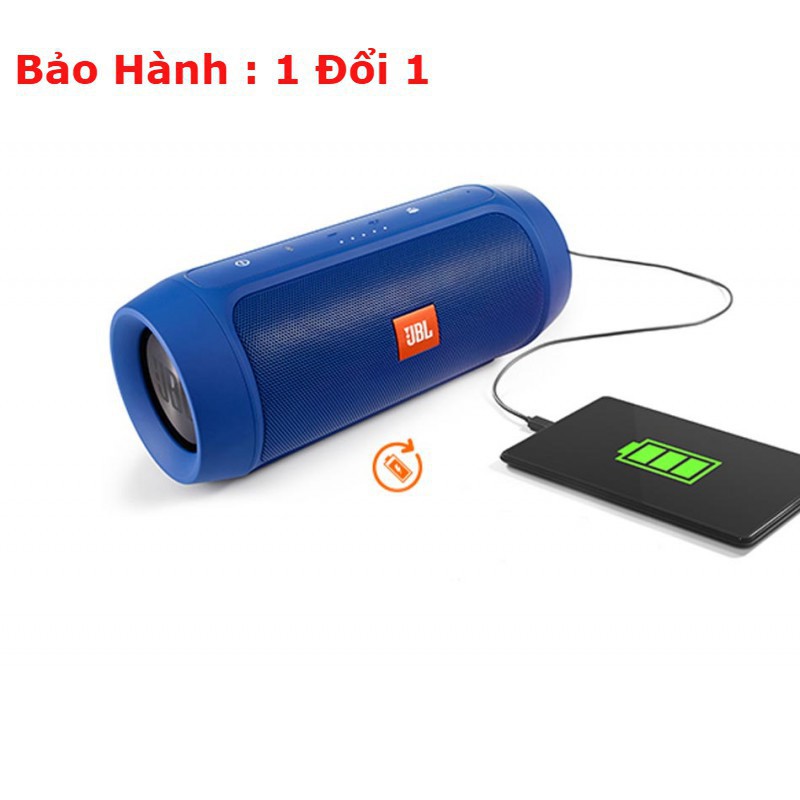 Loa bluetooth Charge2+ loa nghe nhạc kiêm sạc dự phòng Âm thanh sống động (E2)