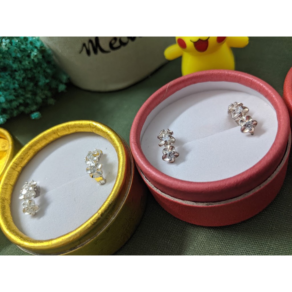 Khuyên tai bạc cực cute