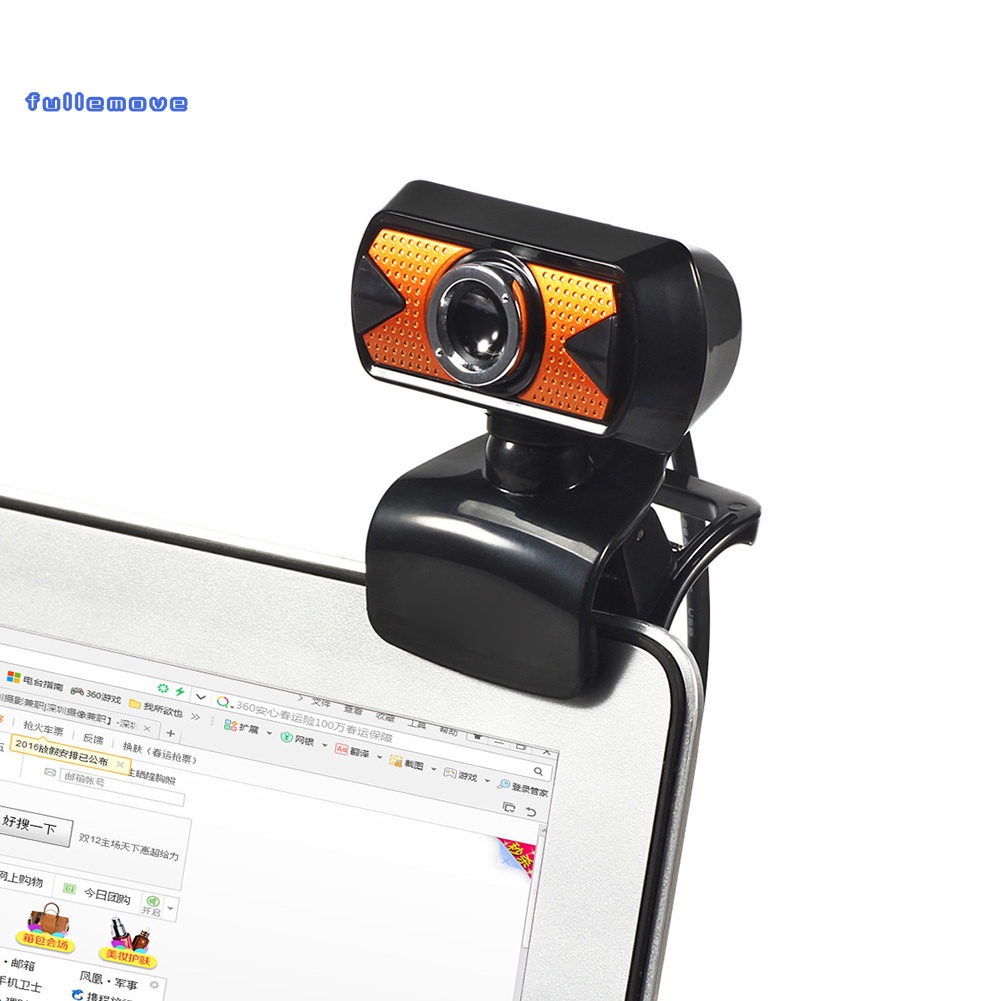 Webcam USB FM 480/720/1080P tích hợp micro cho máy tính | BigBuy360 - bigbuy360.vn