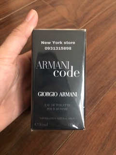 Nước hoa nam ARMANI Code 30ml EDT