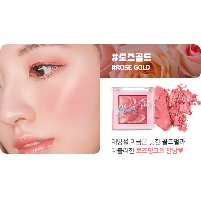 Phấn Má Hồng Karadium Bling Fit Cheek Lighter 4g | BigBuy360 - bigbuy360.vn