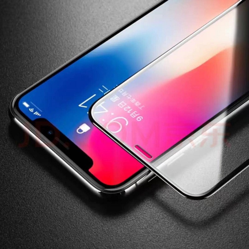(SIÊU RẺ) Kính cường lực iphone 100D dày dặn full màn kèm giấy lau 6/6s/7/7plus/8/8plus/plus/x/xr/xs/11/12/pro/max
