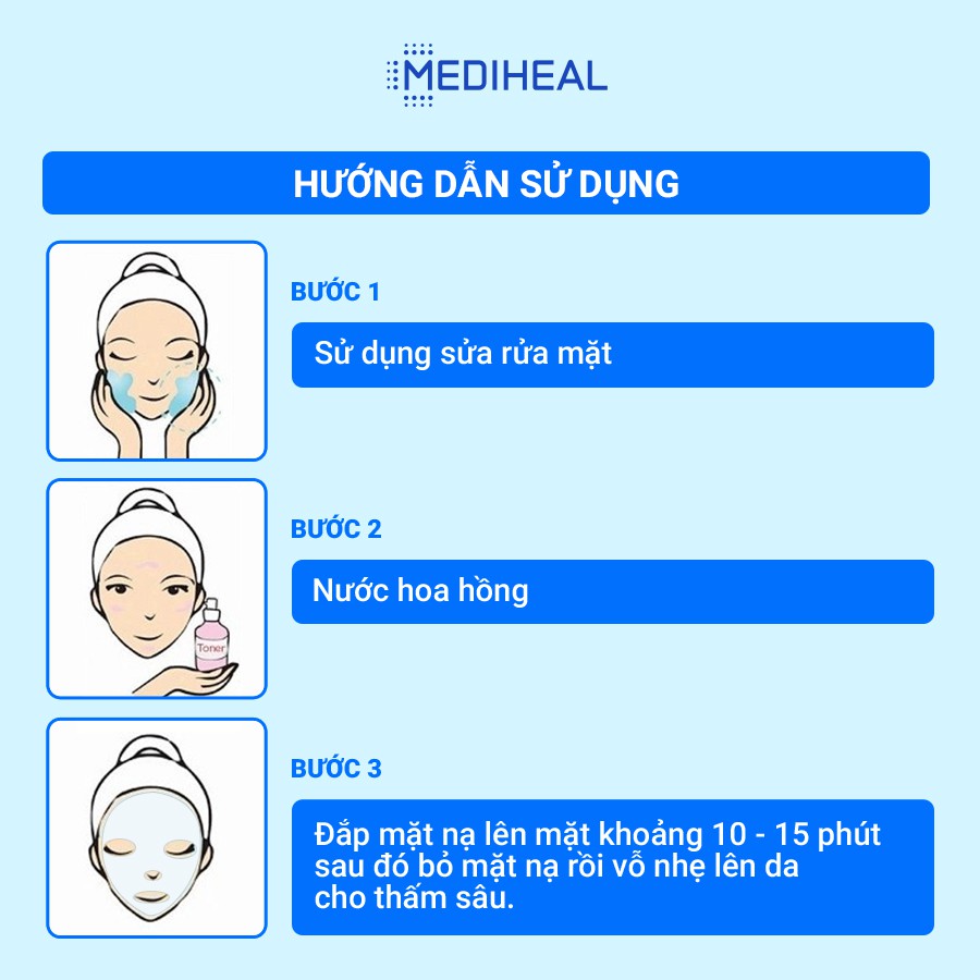 Mặt Nạ Dưỡng Ẩm Chuyên Sâu Mediheal Hyalu Moist Essence 20ml [K108] |  Shopee Việt Nam