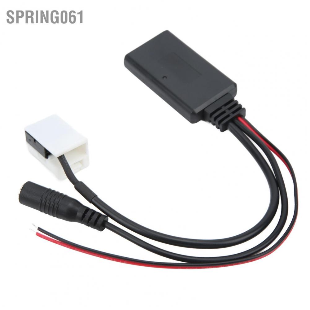 Spring061 Car Bluetooth5.0 Wireless Module Black Handsfree Mic Replacement for Citroen C2 C4 C5 C6 C8