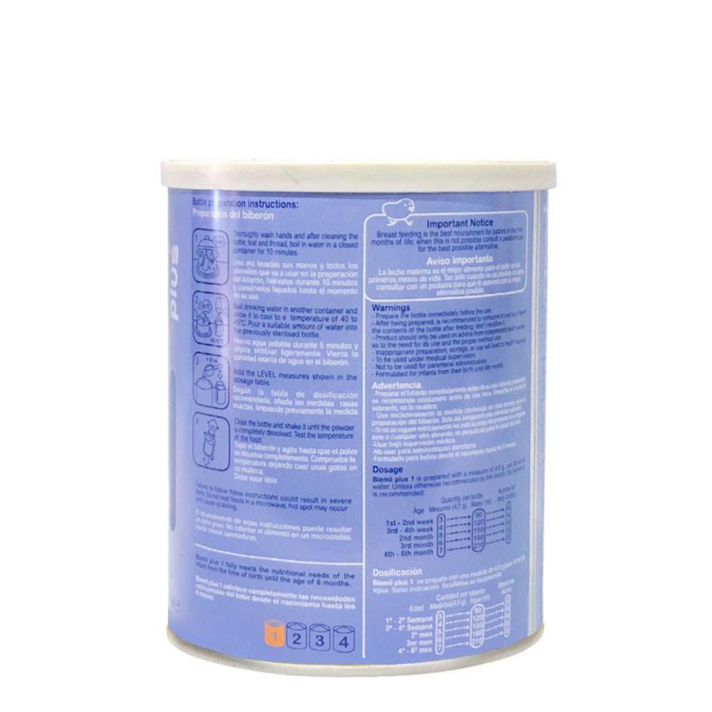 [CHÍNH HÃNG] Sữa Bột Blemil Plus 1 - Hộp 400g