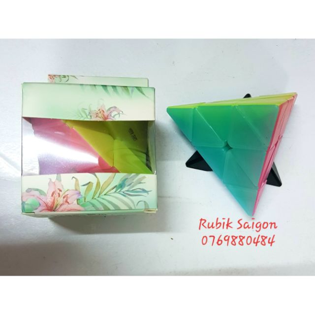 Rubik Jelly Pyraminx Qiming transparent