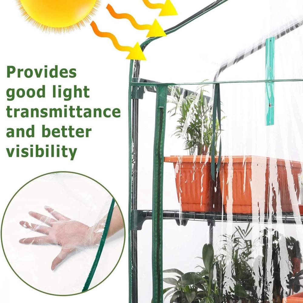 Túi Đường Hầm 2 / 3 / 4 / 5 Tầng Bằng PVC Chống Ăn Mòn Hỗ Trợ Trồng Cây