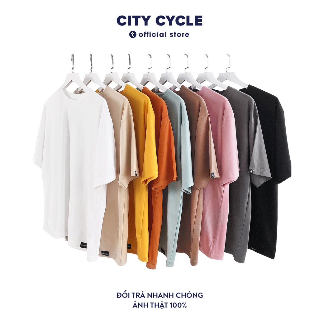 Full Box Áo thun nam nữ Basic Tee City Cycle - Áo thun tay lỡ Unisex form rộng Local Brand - Hàng mới về