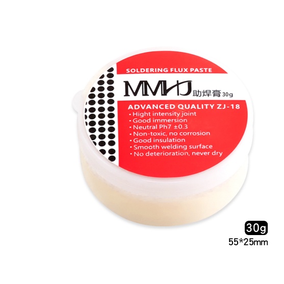 Mỡ Hàn thiếc hỗ trợ hàn mạch _ Mỡ hàn trung tính không dầu MMHJ cao cấp 30g _ TKDN