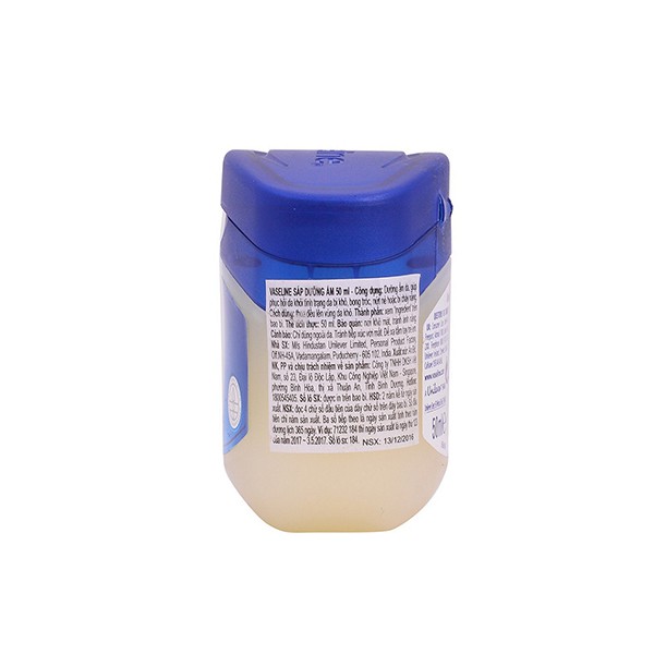 Sáp dưỡng ẩm Vaseline Pure Petroleum Jelly Original - 50, 100, 368g
