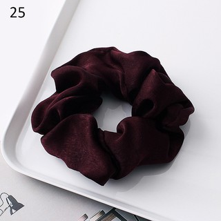 Băng Đô Cài Tóc Chất Liệu Lụa Satin Co Giãn