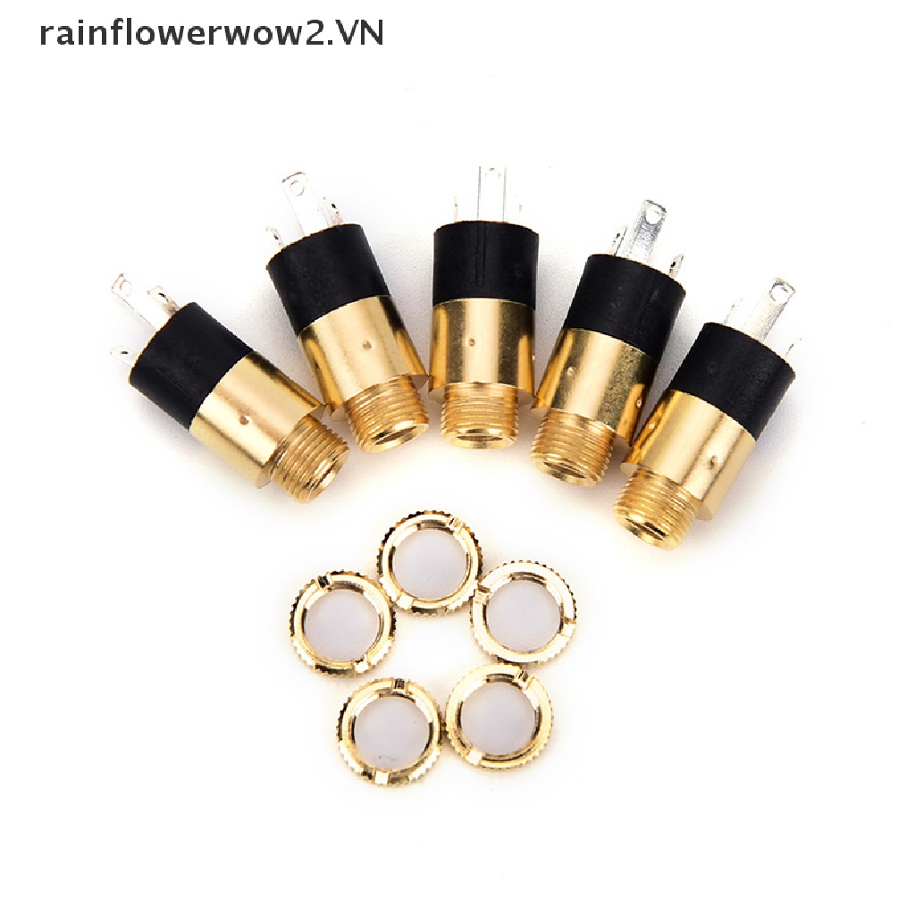 Bộ 5 Đầu Nối Âm Thanh PJ392 3.5mm Jack Cắm 3.5mm Chuyên Dụng