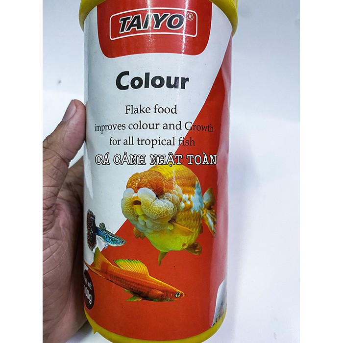 THỨC ĂN CHUYÊN CHO CÁ VÀNG CÁ NHỎ TAIYO COLOUR 100g