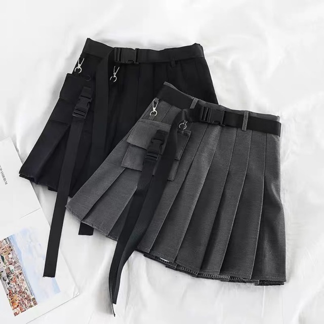 Chân váy tennis túi hộp kèm belt | BigBuy360 - bigbuy360.vn