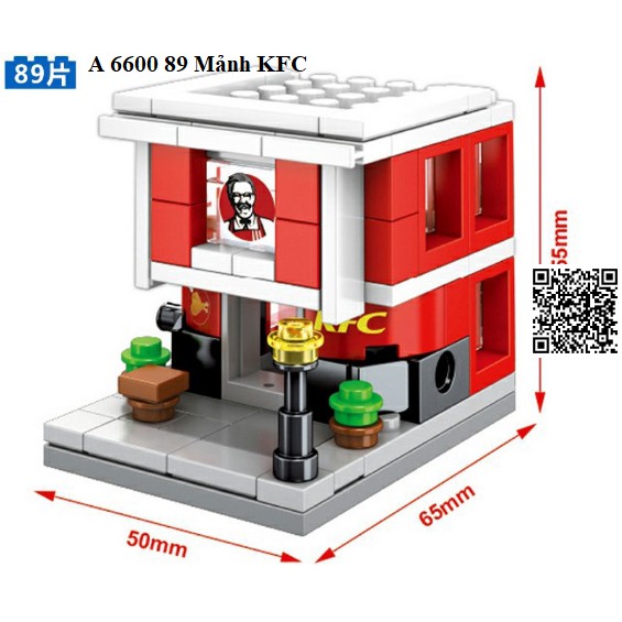1203 Mô hình Lego lắp rắp nhà, cửa hàng, sân khấu Nhiều hình dáng
