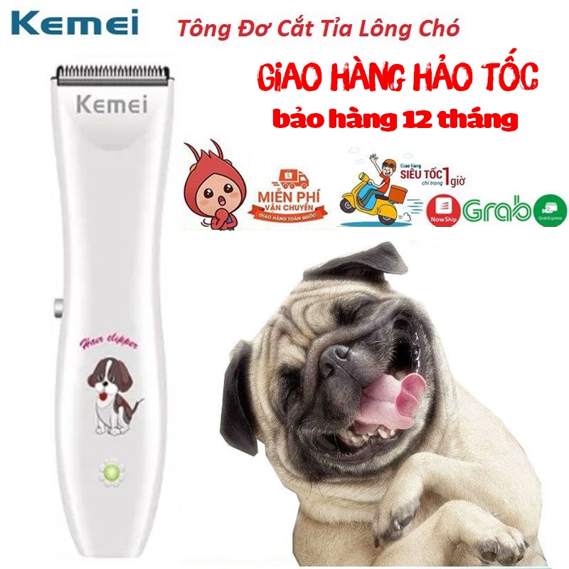 Tông đơ cắt tỉa lông, tăng đơ cạo lông thú cưng chó mèo, nhập khẩu cao cấp