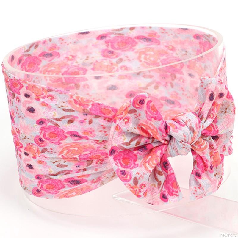 Băng đô nơ hoa dễ thương cho bé gái