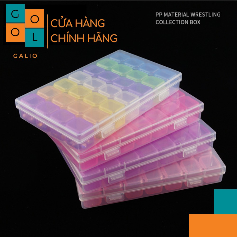 Hộp đựng đá Khay 24 ô, nhiều màu sắc