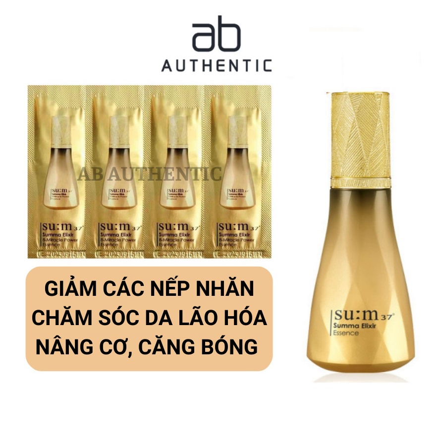 Gói Sample Tinh chất vàng Sum 37 Losec Summa Elixir essence- AB Authentic