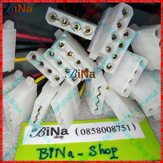 Cáp chia nguồn Molex 4pin từ 1 ra 2