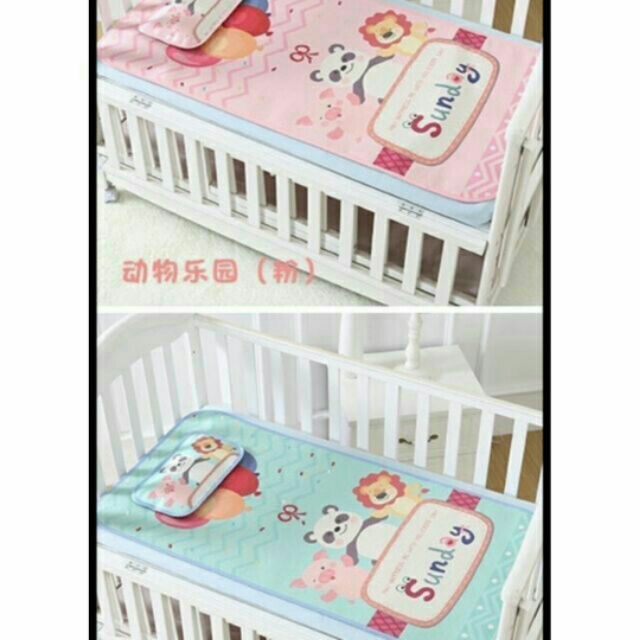 Chiếu lụa 3d kèm gối hàng cao cấp.