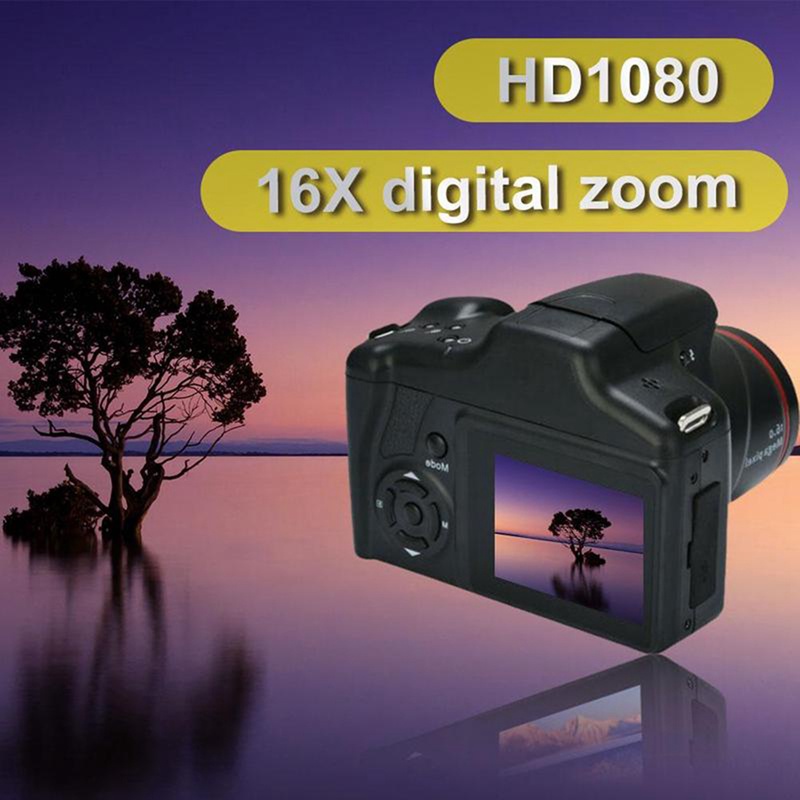 Máy Ảnh Kỹ Thuật Số 16X Zoom 1080P HD SLR Chống Rung Lắc Cho Live Stream