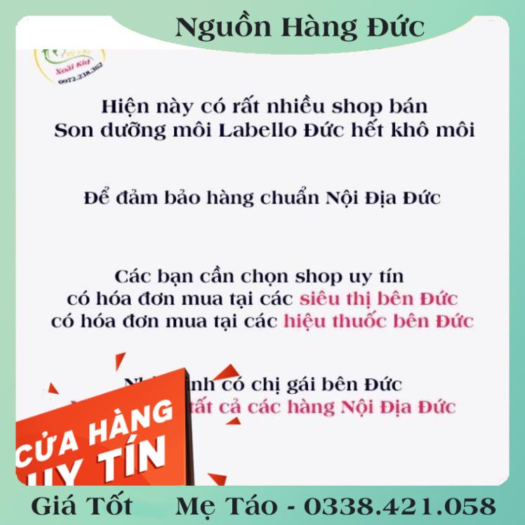 [auth] Son dưỡng môi căng mọng, mềm mịn Labello Đức [Hàng nội địa Đức Đủ Bill] [Hot]