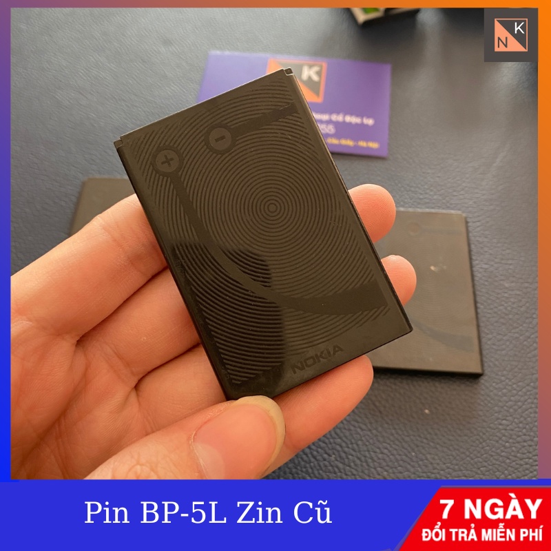 Pin Nokia BP-5L Zin cũ bóc máy cho điện thoại E61 / E62 / 7710 / 7700 / 9500 / N800 / N92