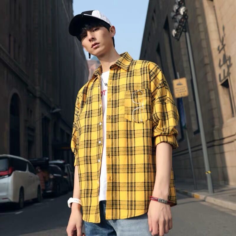 Áo Khoác chống nắng Nam Nữ Sơ Mi Flannel Caro Nhiều Màu Cực Chất GỦTADI