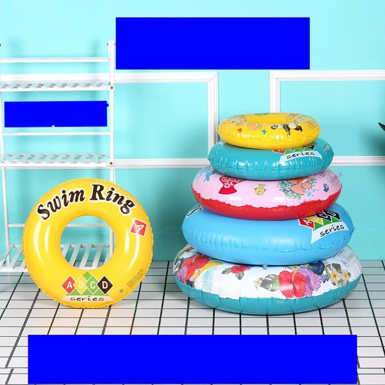 Phao bơi tròn nhiều kích thước phù hợp cho cả trẻ em và người lớn 50- 60 - 70 - 80 - 90 cm